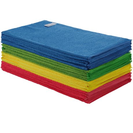 Mikroszálas törlőkendő Basic sárga 40x40cm 210g/m2 20x10db