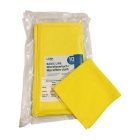 Mikroszálas törlőkendő Basic sárga 40x40cm 210g/m2 10db