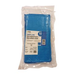 Mikroszálas törlőkendő Profi kék 40x40cm 300g/m2 10db