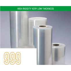   Sztreccsfólia HighQ-999 420mm/600m, 9my előnyújtott cséve nélküli