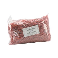 Gumigyűrű 100/1 mm piros cca. 1540 db/kg