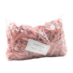 Gumigyűrű 100/10 mm piros cca. 190 db/kg