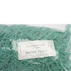 Gumigyűrű 40/1 mm zöld cca. 3600 db/kg