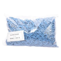 Gumigyűrű 20/1 mm kék cca. 5800 db/kg