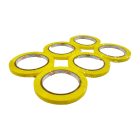 Ragasztószalag   9mm/66m sárga PVC/OSZ/NK/55my