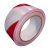 Rag.szalag 50mm/33m padlójelölő piros/fehér