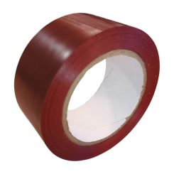 Rag.szalag 50mm/33m padlójelölő barna