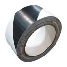 Rag.szalag 50mm/33m padlójelölő fekete/fehér