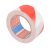 Ragasztószalag TESA 60760 50mm/33m piros-fehér PVC/NK/150my padlójelölő