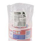 Ragasztószalag TESA 60760 50mm/33m piros-fehér PVC/NK/150my padlójelölő