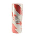 Ragasztószalag TESA 60760 50mm/33m piros-fehér PVC/NK/150my padlójelölő