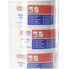 Ragasztószalag TESA 60760 50mm/33m fehér PVC/NK/150my padlójelölő