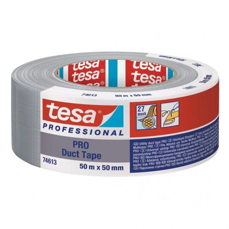 Ragasztószalag TESA 74613 50mm/50m ezüst Szövet/NK/175my Duct tape