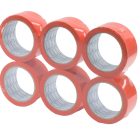 Ragasztószalag Sintertop  48mm/66y piros BOPP/AC/53my