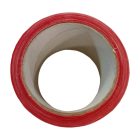 Kordonszalag 70mm/100m LDPE piros-fehér