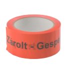 Ragasztószalag feliratos  50mm/66m ZÁROLT