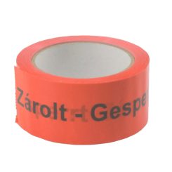 Ragasztószalag feliratos  50mm/66m ZÁROLT