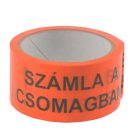 Ragasztószalag feliratos  50mm/33m SZÁMLA A CSOMAGBAN