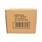 Simítózáras tasak 120x120 mm