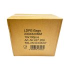 Simítózáras tasak 230x320 mm