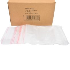 Simítózáras tasak 150x220 mm