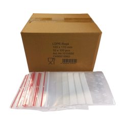 Simítózáras tasak ÍRHATÓ 120x170 mm