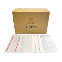 Simítózáras tasak ÍRHATÓ 180x250 mm