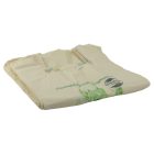 Bevásárló tasak 310+170x600/23my mm lebomló ingvállas fehér