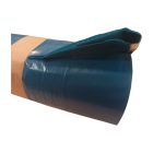 Zsák LDPE/reg 950x1250mm/70mikron, kék, redőzött 500+2x225mm, 10db/tek., 50db/#