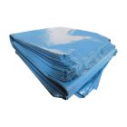 Zsák LDPE/reg 1200x1350mm/70my kék redőzött, 25db/köteg, 50db/#