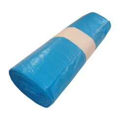 Zsák HDPE 700x1100mm/18mikron, kék, 50db/tek., 500db/#