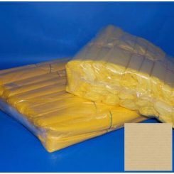 Zsák LDPE 500x600mm/12mikron sárga, 20db/tek., 500db/#