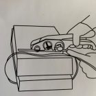 Kézi pántoló/FESZÍTŐGÉP PET/PP pántszalaghoz 13-19mm