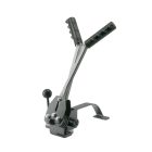 Kézi pántológép 12mm műanyag pántszalaghoz (sötét szürke)