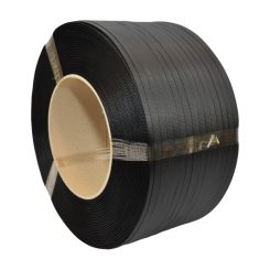   Pántszalag PP 12x0,63mmx2250m fekete, cséve:200/190mm, szak.sz:145kg