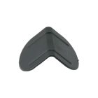 Műanyag sarokélvédő, tüske nélkül, 40x40mm, 2000 db/doboz