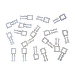 Pántcsat műanyag 13 mm-ig, 1000db/csomag, 5e/doboz