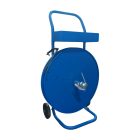 Pántszalag tartó kocsi PET és PP szalaghoz, kék