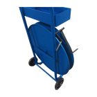 Pántszalag tartó kocsi PET és PP szalaghoz, kék