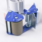 Ragasztószalag 50mm-ig  letekerő kék