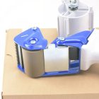 Ragasztószalag 50mm-ig  letekerő kék