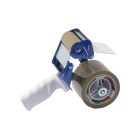 Ragasztószalag 75mm-ig  letekerő kék