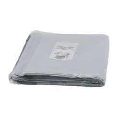 Futártasak PE 250x350+50mm szürke/fekete