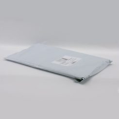 Futártasak PE 450x525+50mm szürke/fekete