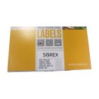 Etikett cimke 1/24, körcímke 40mm, 24 db címke/A4