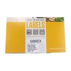 Etikett címke 1/12, körcímke 60mm, 12 db címke/A4