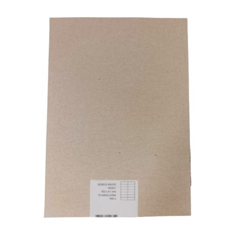 Etikett cimke 1/14, 105x41mm, 14 db címke/A4