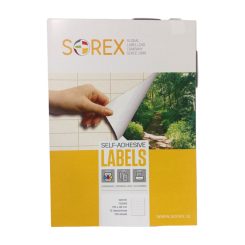 Etikett cimke 1/12, 105x48mm, 12 db címke/A4