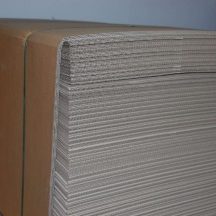   Hullámpapír lemez 750x1150mm 3 rétegű (0110B)  EUR raklapra, köztes, 550db/raklap
