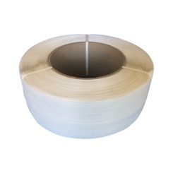 Pántszalag PP 12x0,5mm fehér 2.400 m/tek